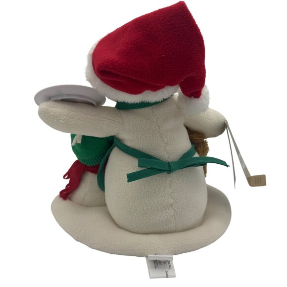 Hallmark 2015 Snowman Figurine With Dog & Snow Kid Time For...